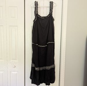 Old Navy Black Maxi Dress 2x